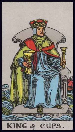 King of Cups tarot card