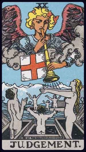 The Last Judgment tarot card