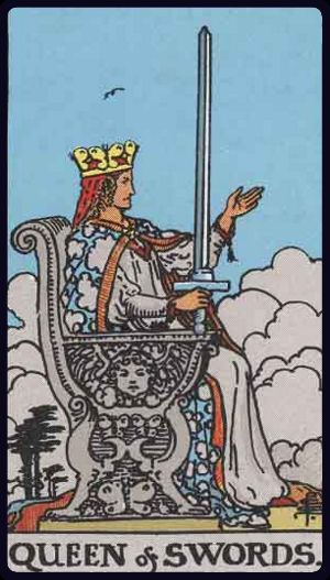 Queen of Swords tarot card