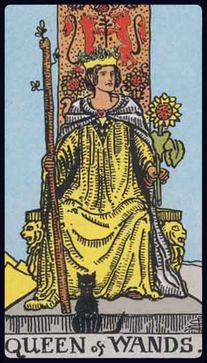 Queen of Wands tarot card